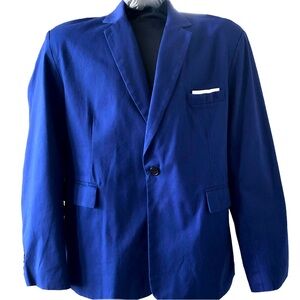 Men’s sports coal-Blazer Royal Blue Chest 48 Sleeve 17.5 LarsMaude sports suit
